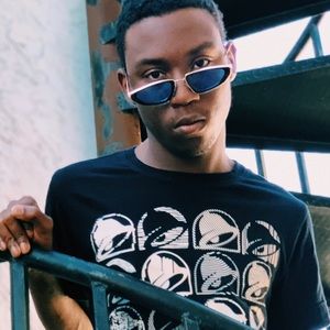 Blue and Gold Vintage 80s Sunglasses